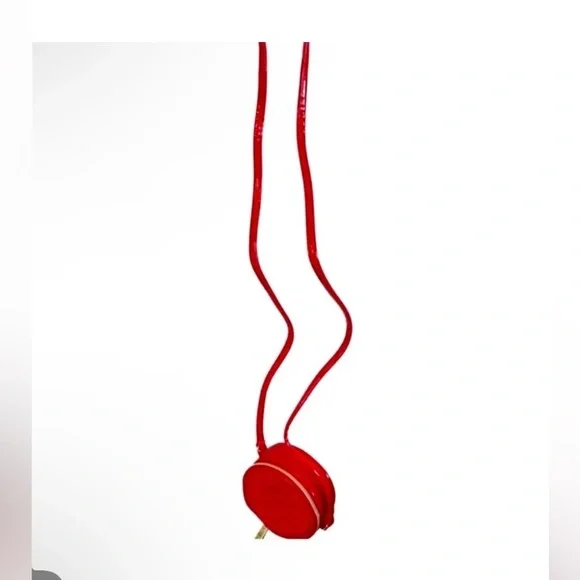 Marc Jacobs Red Round Crossbody Bag - Picture 3 of 12